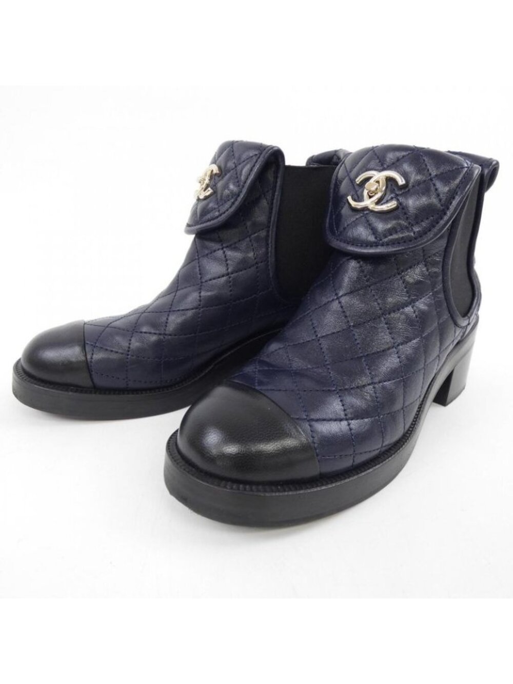 Chanel Ankle Boots Turn Lock - Picture 3 of 6